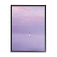 thumbnail image 1 of Stupell Industries Foggy Purple Lighthouse Nature Photography Black Framed Art Print Wall Art, 11 x 14, 1 of 8