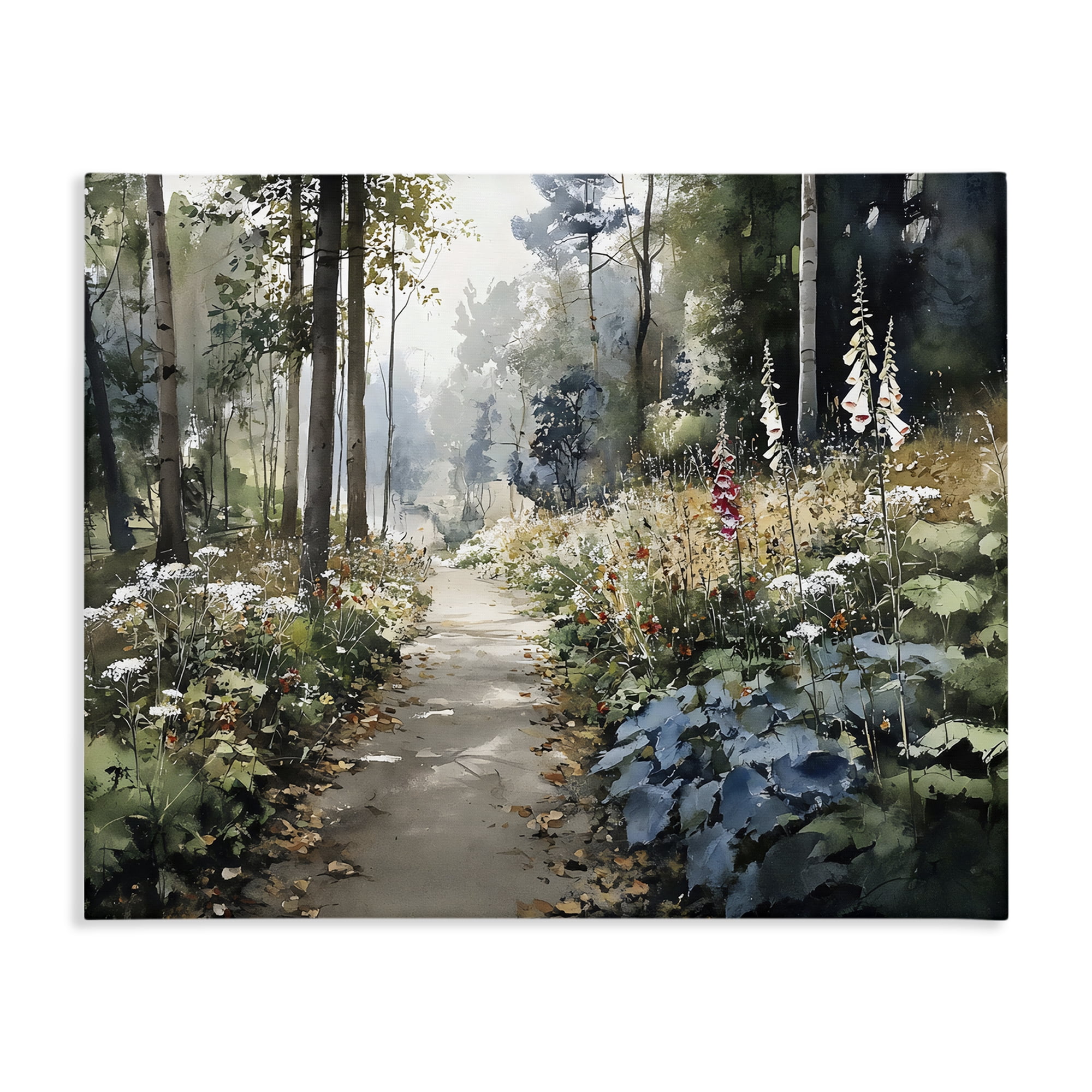 Stupell Industries Foliage Forest at Dusk Canvas Wall Art, design by Franklyn Gregory