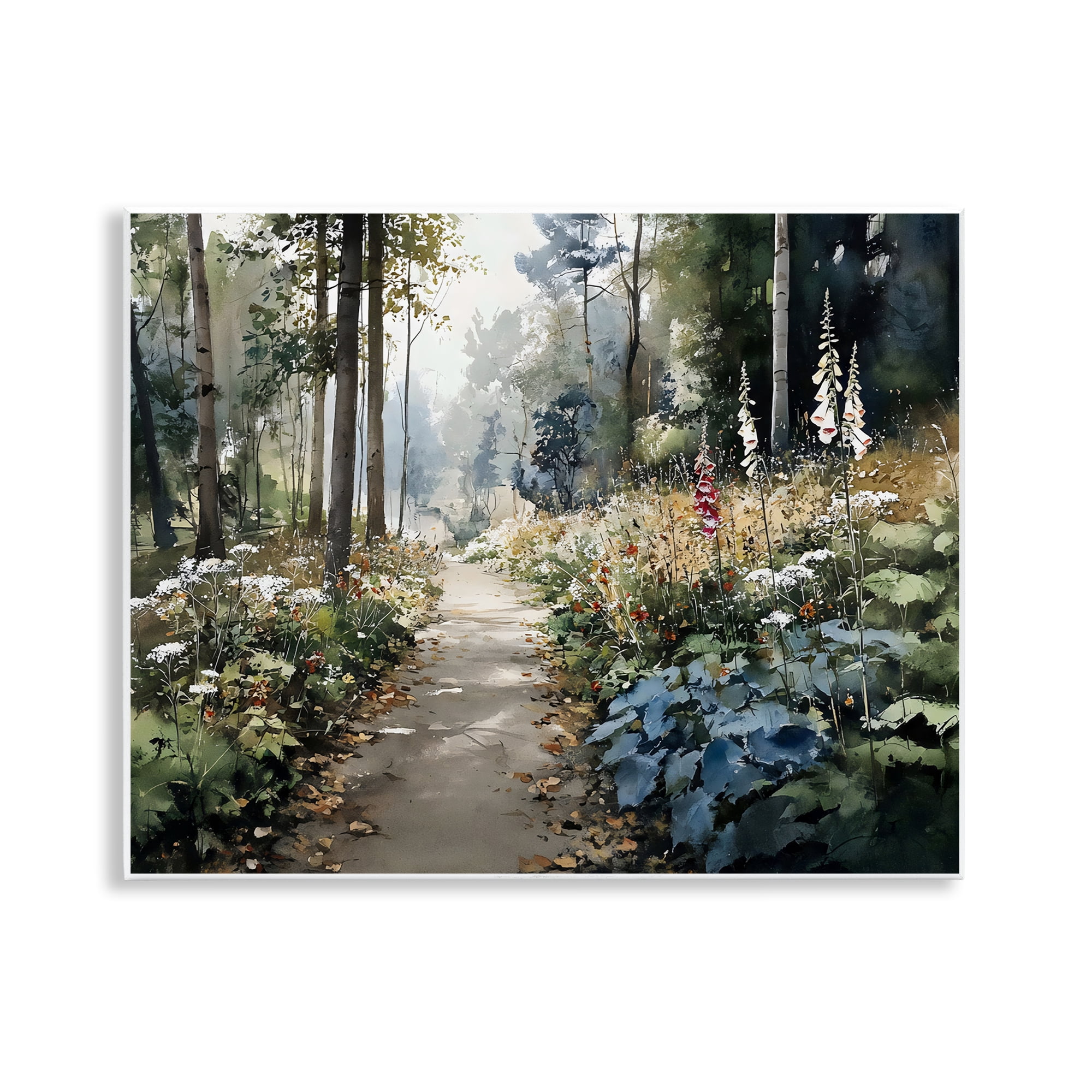 Stupell Industries Foliage Forest at Dusk Wall Plaque Art, design by Franklyn Gregory