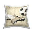 thumbnail image 1 of Stupell Industries Foot Kicking Soccer Ball Square Decorative Printed Throw Pillow, 18 x 18, 1 of 6