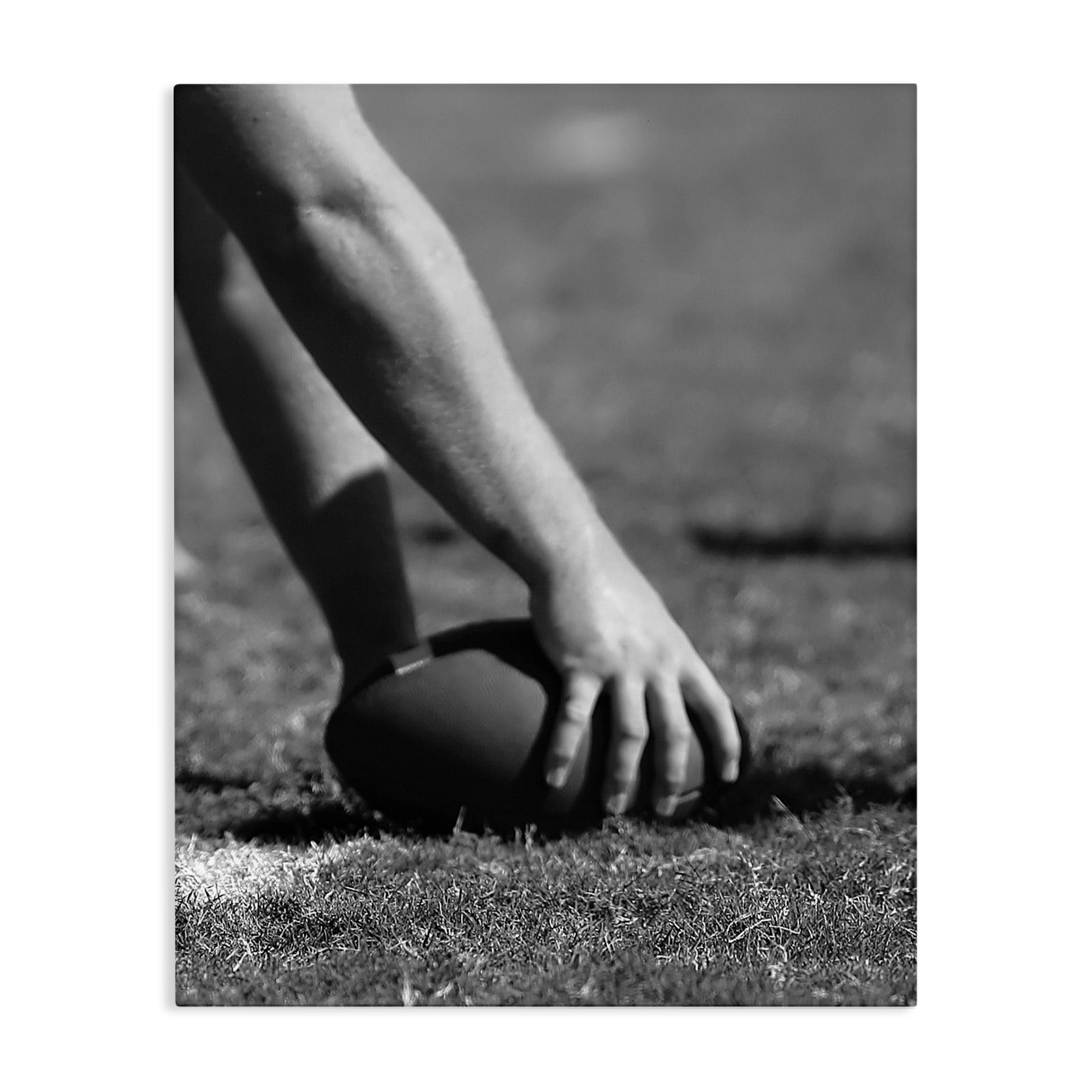 Stupell Industries Football Hike in Action Canvas Wall Art, design by Marcus Prime