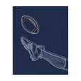 thumbnail image 1 of Stupell Industries Modern Football Lines Contour Canvas Art, 16 x 20, by Marcus Prime, 1 of 8