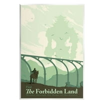 Stupell Industries Forbidden Land Intense Landscape Fantasy Graphic Art Unframed Art Print Wall Art, Design by Matheus Lopes Castro