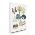 thumbnail image 1 of Stupell Industries Forest Animal Trees Faces Cartoon Family Design Canvas Wall Art by June Erica Vess, 24" x 30", Canvas, 1 of 1