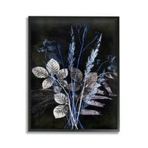 Stupell Industries Forest Botanical Impressions Botanical & Floral Painting Black Framed Art Print Wall Art, 11 x 14