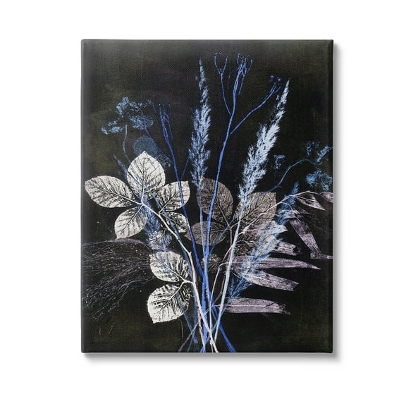 Stupell Industries Forest Botanical Impressions Botanical & Floral Painting Gallery Wrapped Canvas Art Print Wall Art, 16 x 20