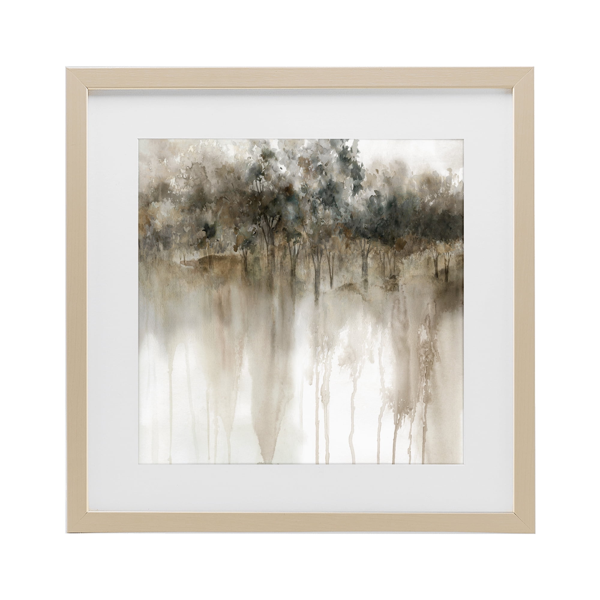 Stupell Industries Forest Edge Illusion Birch Framed Print Under Glass, design by Carol Robinson