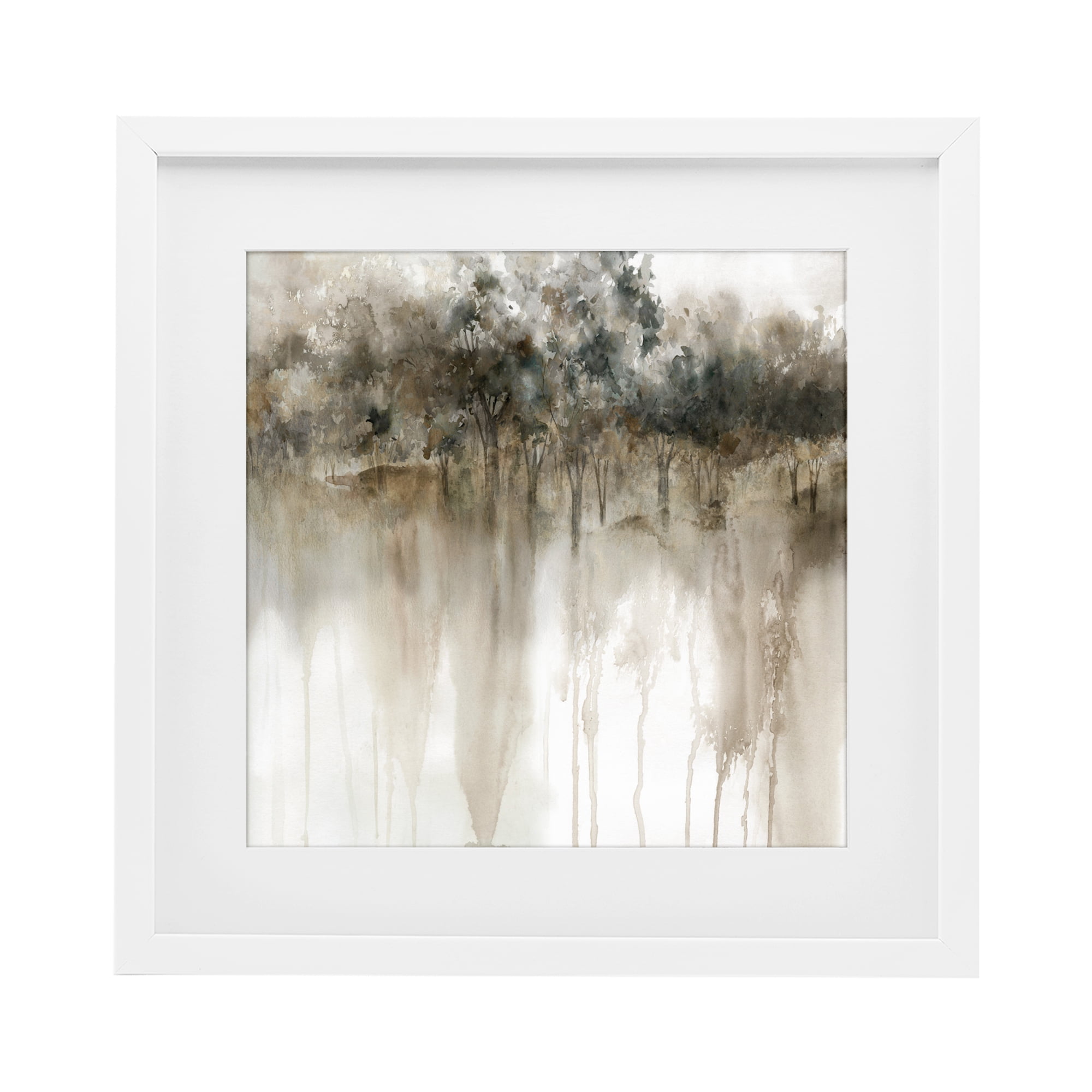 Stupell Industries Forest Edge Illusion White Framed Print Under Glass, design by Carol Robinson