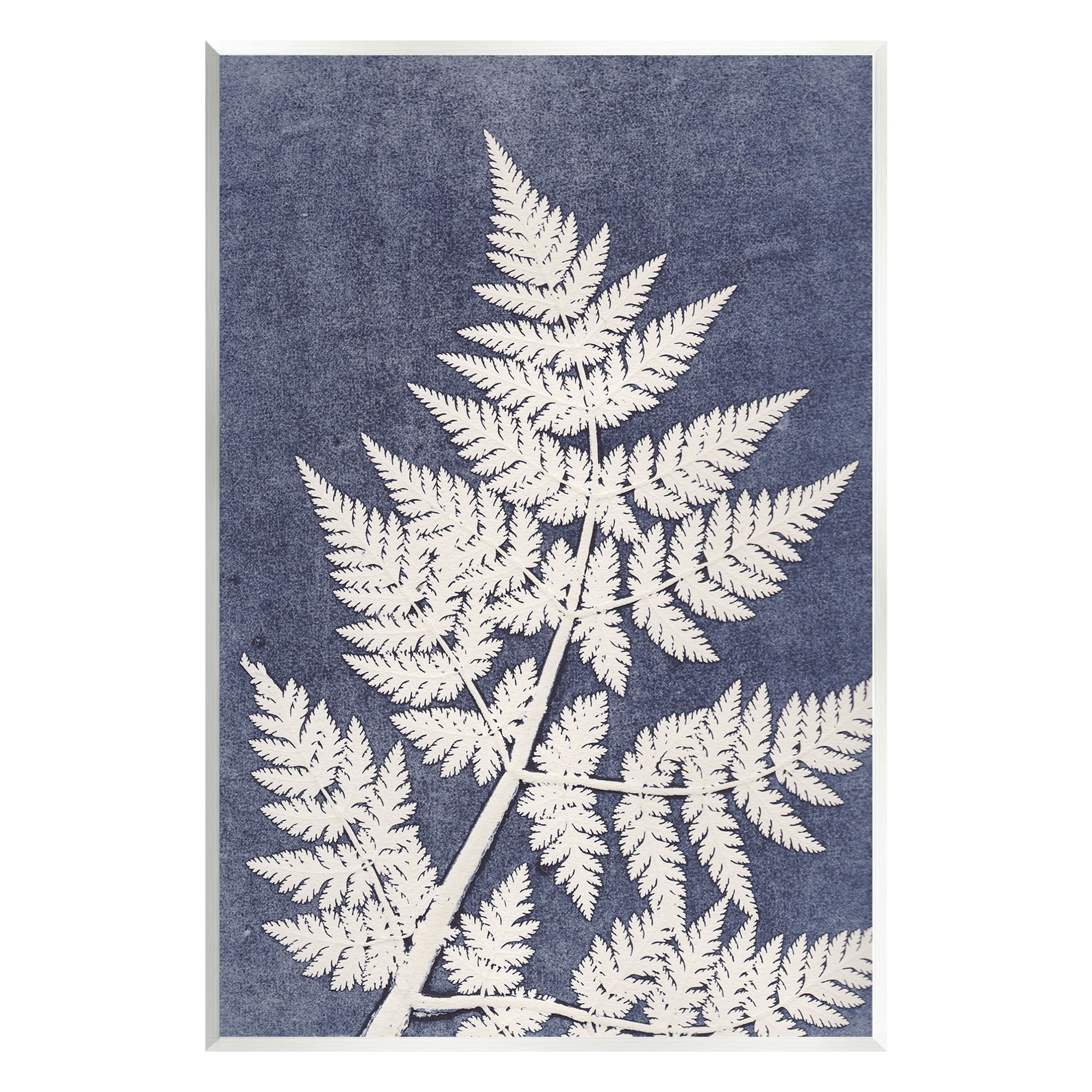 Stupell Industries Forest Fern Silhouette Botanical & Floral Painting Unframed Art Print Wall Art, 10 x 15