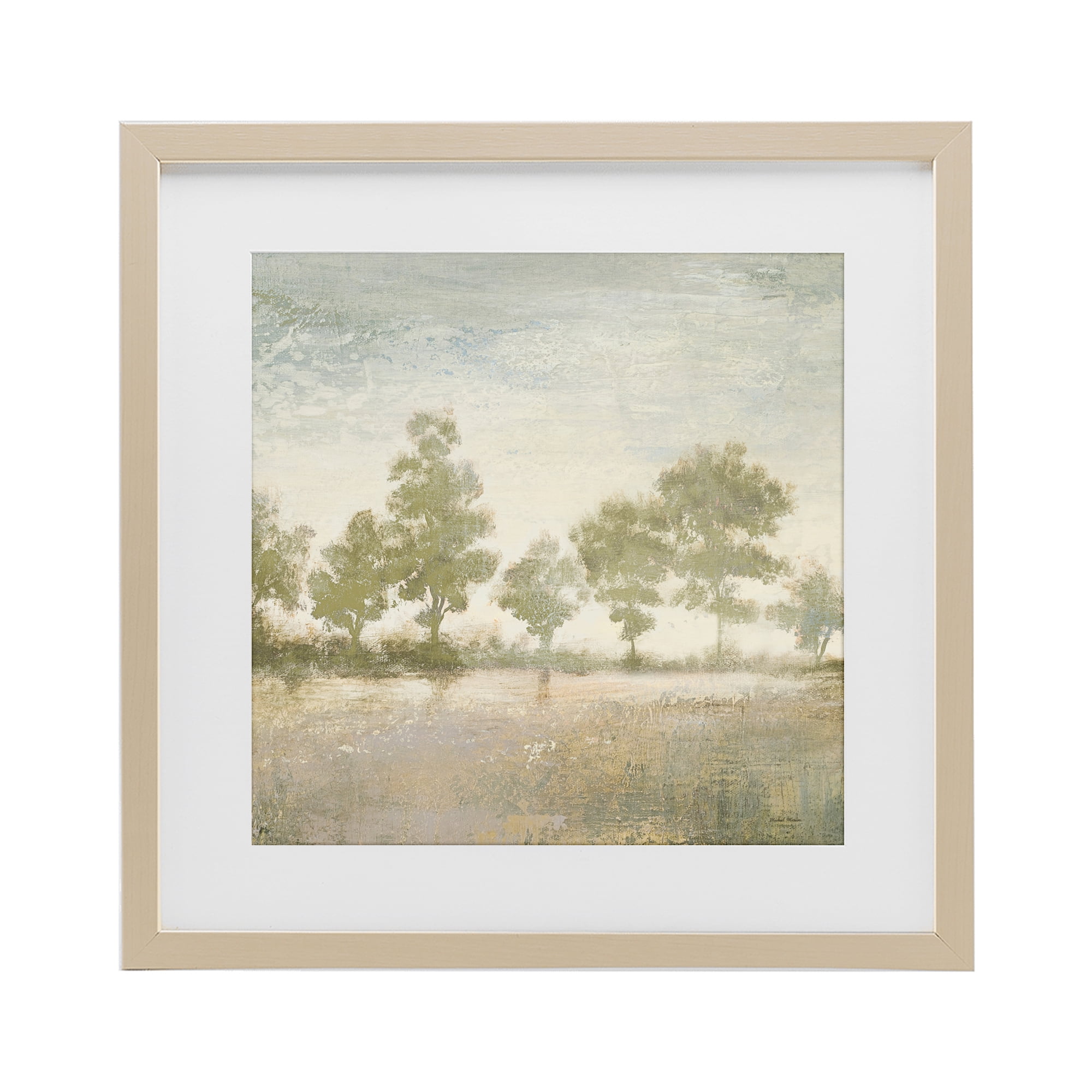 Stupell Industries Forest Light Landscape Birch Framed Print Under Glass, design by Michael Marcon