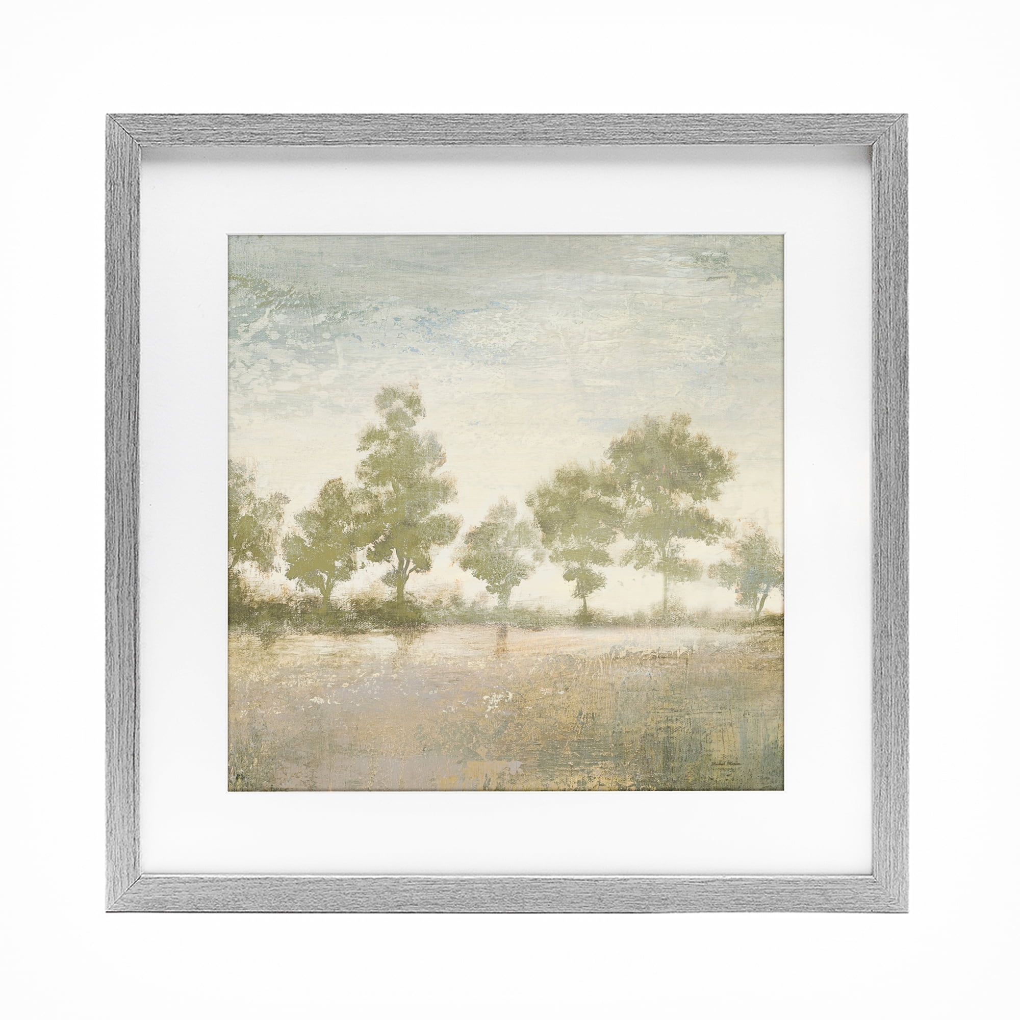 Stupell Industries Forest Light Landscape Gray Framed Print Under Glass, design by Michael Marcon