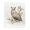thumbnail image 1 of Stupell Industries Rustic Lodge Forest Owl with Foliage Canvas Art, 36 x 48, by CAD Designs, 1 of 8