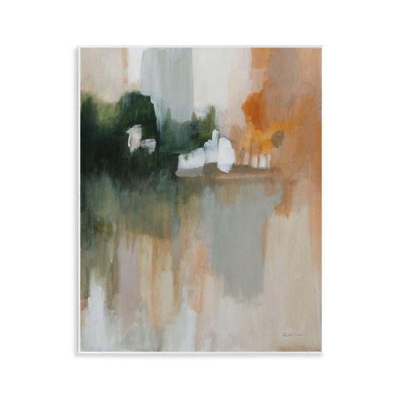 Stupell Industries Forest Secrets Abstraction Abstract Painting Unframed Art Print Wall Art, 11 x 14