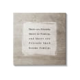 thumbnail image 1 of Stupell Industries Found Family Meaningful Friendship Graphic Art Gallery Wrapped Canvas Print Wall Art, Design by Lady Louise Designs, 1 of 7