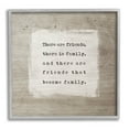thumbnail image 1 of Stupell Industries Found Family Meaningful Friendship Graphic Art Gray Framed Art Print Wall Art, Design by Lady Louise Designs, 1 of 7