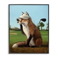 thumbnail image 1 of Stupell Industries Contemporary Fox Drive Golfer Black Framed Giclee Art, 24 x 30, by Lucia Heffernan, 1 of 8