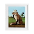 thumbnail image 1 of Stupell Industries Contemporary Fox Drive Golfer White Framed Print Under Glass, 13 x 16, by Lucia Heffernan, 1 of 8