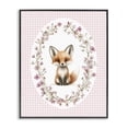thumbnail image 1 of Stupell Industries Cottage Fox with Cherry Blossoms Black Framed Giclee Art, 11 x 14, by Christine Simpson Art, 1 of 8