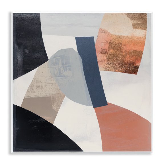 Stupell Industries Fragmented Abstract Arrangement Wall Plaque Art design by Mona Grace, 12 x 12