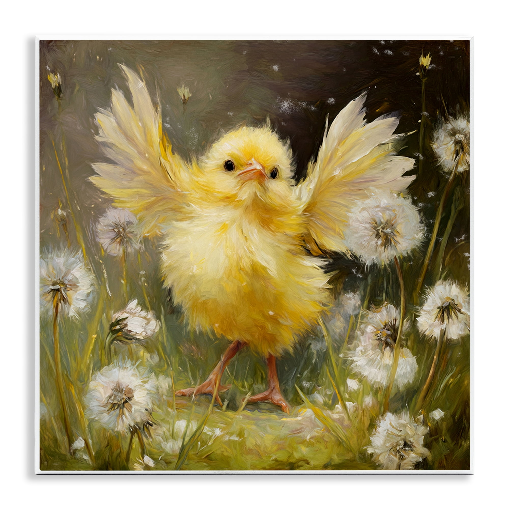 Stupell Industries Free As A Peep Chick Wall Plaque Art, design by Tina LeCour