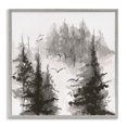 thumbnail image 1 of Stupell Industries Rustic Lodge Free Flying Through Forest Gray Framed Giclee Art, 24 x 24, by Chris Paschke, 1 of 7