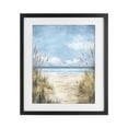 thumbnail image 1 of Stupell Industries Tropical Free Seagulls over Beach Dunes Black Framed Print Under Glass, 13 x 16, by Creative Studio, 1 of 8