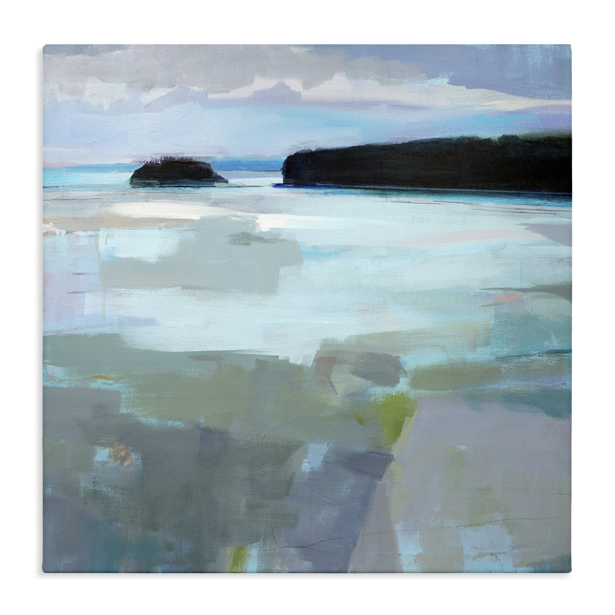 Stupell Industries Freeport Maine Abstraction Canvas Wall Art, design by Kathleen Robbins