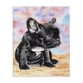 thumbnail image 1 of Stupell Industries Cottage French Bulldog Puppy Dog Pet Animal Watercolor Canvas Art, 24 x 30, by George Dyachenko, 1 of 7