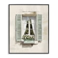 thumbnail image 1 of Stupell Industries Traditional French Cafe Window Curtains Black Framed Giclee Art, 11 x 14, by LSR Design Studio, 1 of 8