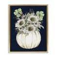 thumbnail image 1 of Stupell Industries French Country Autumn Foliage Pumpkin Bouquet Gold Floating Frame Canvas Art, 25 x 31, by Cindy Jacobs, 1 of 7