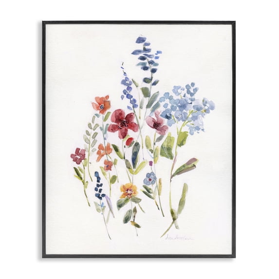 Stupell Industries French Country Black Framed Giclee Art, 11 x 14, by Sally Swatland