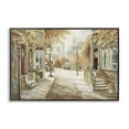 thumbnail image 1 of Stupell Industries French Country City Street Shopfronts Black Framed Giclee Art, 18 x 12, by Ruane Manning, 1 of 8