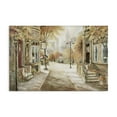 thumbnail image 1 of Stupell Industries French Country City Street Shopfronts Canvas Art, 24 x 16, by Ruane Manning, 1 of 8