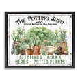 thumbnail image 1 of Stupell Industries French Country Farmhouse Potting Shed Black Floating Frame Canvas Art, 31 x 25, by Creatif Belle, 1 of 8