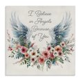 thumbnail image 1 of Stupell Industries French Country Floral Believe In Angels Canvas Art, 17 x 17, by Nicole DeCamp, 1 of 8