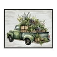 thumbnail image 1 of Stupell Industries French Country Greenery Filled Truck Black Framed Giclee Art, 30 x 24, by Lettered and Lined, 1 of 8