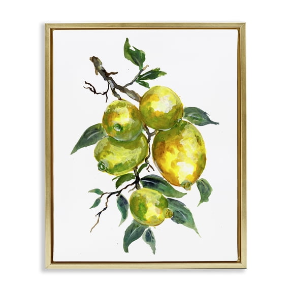 Floaitng Tree Stupell Lemon Citrus Fruit Tree Food & Beverage Graphic Art - Walmart.com