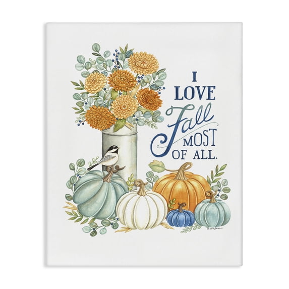 Stupell Industries French Country Love Fall Still Life Canvas Art, 24 x 30, by Deb Strain