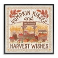 thumbnail image 1 of Stupell Industries French Country Pumpkin Kisses Fall Scene Black Framed Giclee Art, 24 x 24, by Laura Marshall, 1 of 8
