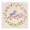 thumbnail image 1 of Stupell Industries French Country Spring Bird Wreath Perch Canvas Art, 24 x 24, by Elena Fay, 1 of 8