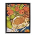 thumbnail image 1 of Stupell Industries French Country Tea with Orange Tulips Black Floating Frame Canvas Art, 25 x 31, by Mardell Schuster, 1 of 8