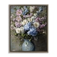 thumbnail image 1 of Stupell Industries French Country Traditional Cool Tone Bouquet Brown Floating Frame Canvas Art, 17 x 21, by Franklyn Gregory, 1 of 7