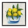 thumbnail image 1 of Stupell Industries French Country Traditional Lemons Black Floating Frame Canvas Art, 25 x 25, by Marilyn Dunlap, 1 of 8