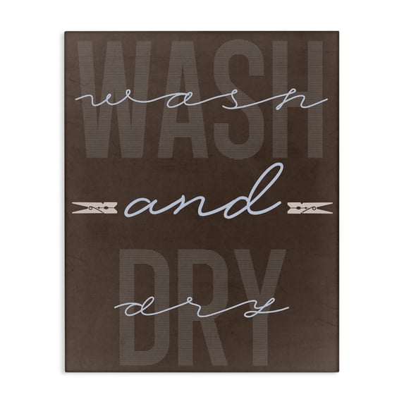 Stupell Industries French Country Wash And Dry Brown Canvas Art, 30 x 40, by Marcus Prime
