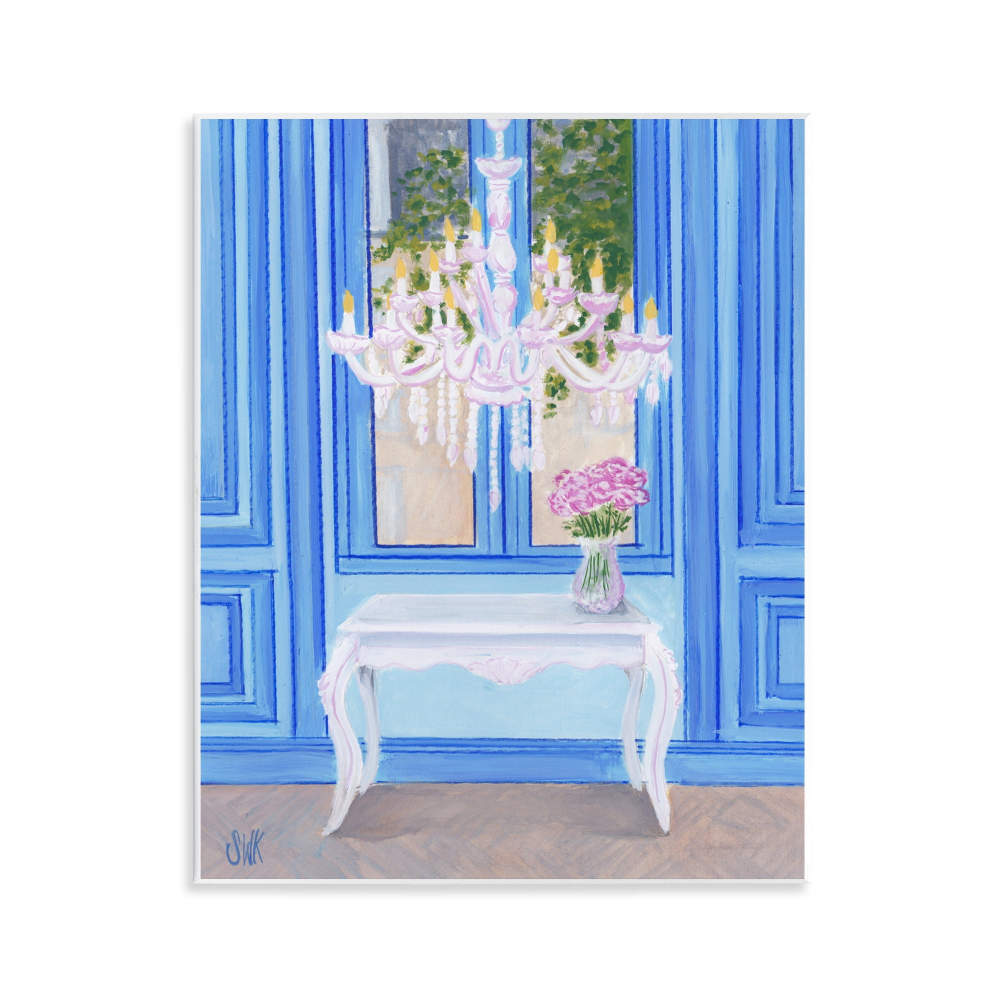 Stupell Industries French Window Architecture Wall Plaque Art, design by Sarah Waldron Kimball