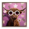 thumbnail image 1 of Stupell Industries Cottage Fresh As A Daisy Cattle Brown Floating Frame Canvas Art, 25 x 25, by Lucia Heffernan, 1 of 8