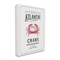 thumbnail image 1 of Stupell Industries Fresh Atlantic Crabs Vintage Nautical Food Advertisement , 24 x 30, Design by Nina Pierce, 1 of 6