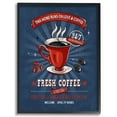 thumbnail image 1 of Stupell Industries Fresh Coffee Family Vintage Comic Book Design Framed Wall Art by Ester Kay, 1 of 5
