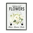 thumbnail image 1 of Stupell Industries Fresh Cut Flowers Sign Quaint Country Truck Rustic Painting Black Framed Art Print Wall Art, 16 x 20, Design by Lettered and Lined, 1 of 7