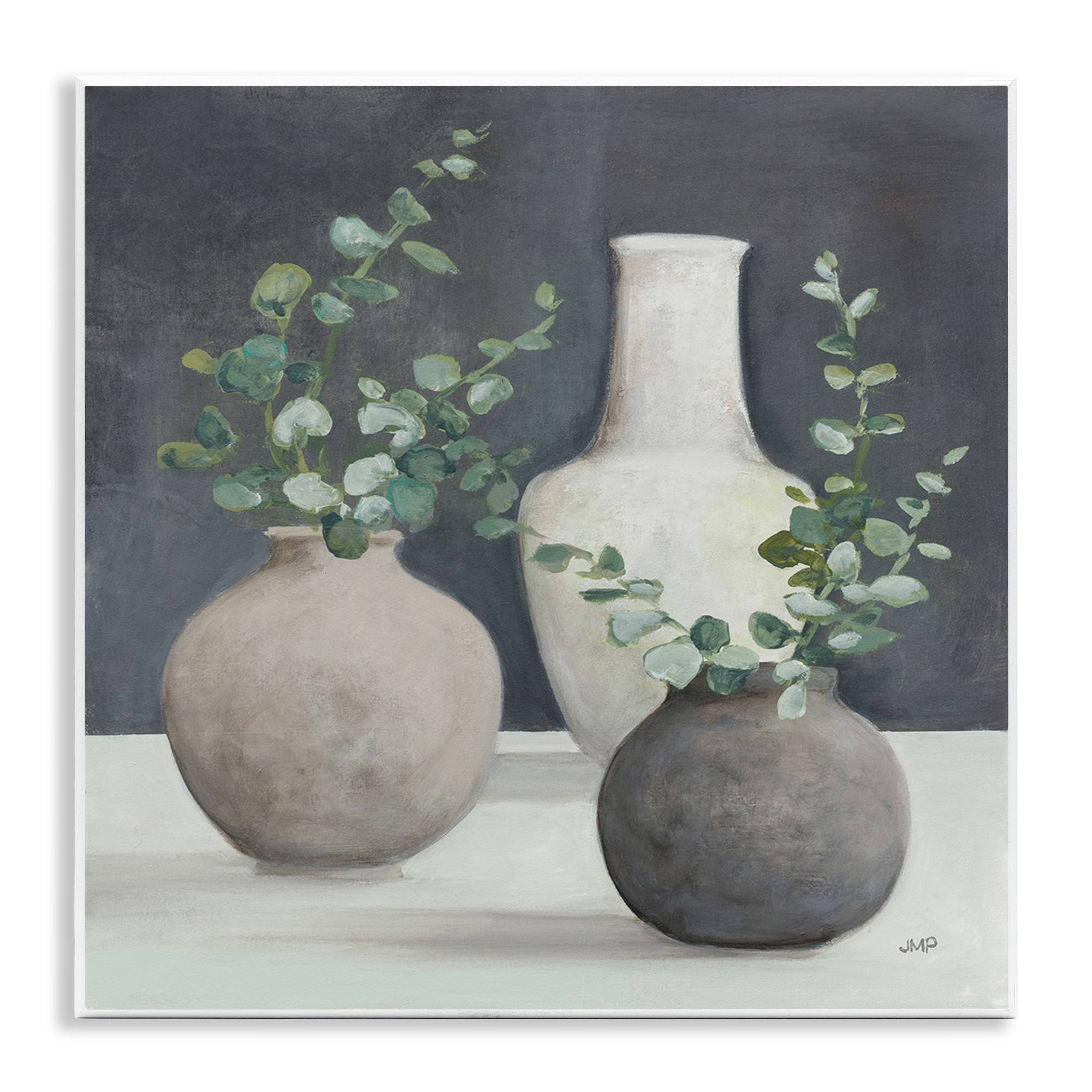 Stupell Industries Fresh Floral Vessels Plants & Flowers Painting Unframed Art Print Wall Art, 12 x 12